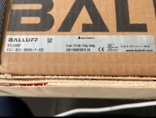 BTL7-E500-M0350-H-S32 Balluff মাইক্রোপলস ট্রান্সডুসার সেন্সর 2kg লিনিয়ার রেঞ্জ 25-4000mm অ্যালুমিনিয়াম হাউজিং
