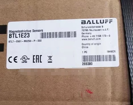 ব্যালেফ BTL7-E501-M0203-Z-S32 মাইক্রোপলস ট্রান্সডুসার সেন্সর লিনিয়ার রেঞ্জের জন্য 25-7620 মিমি