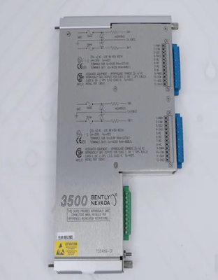 GE Bently Nevada 135489-01 চার চ্যানেল ইনপুট/আউটপুট (I/O) মডিউল